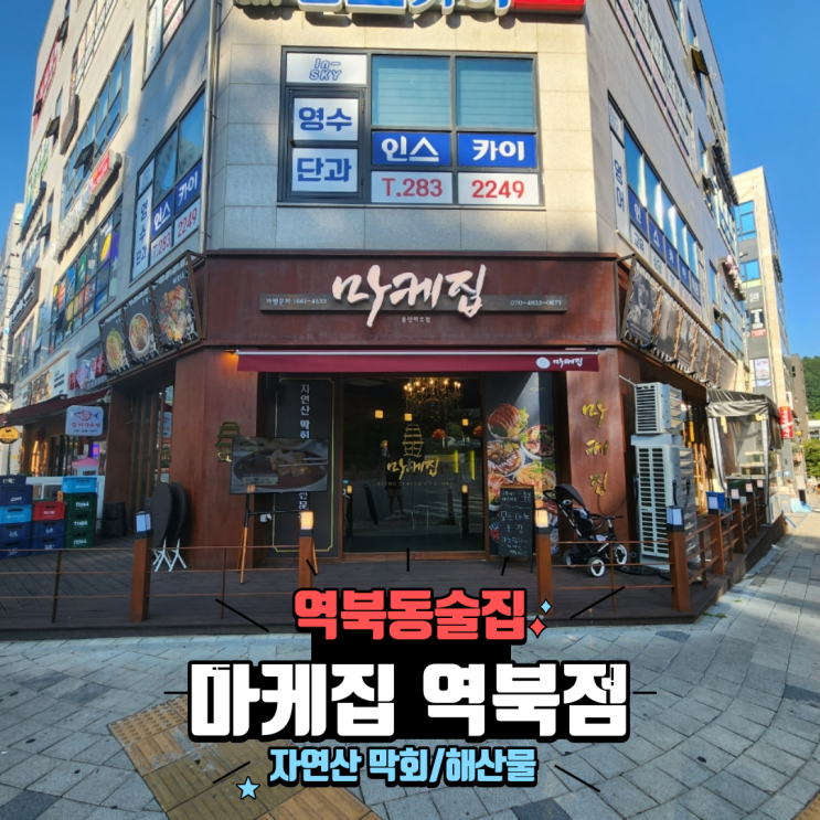  용인 역북동 술집 싱싱한 막회 분위기 맛집 마케집 용인역북점