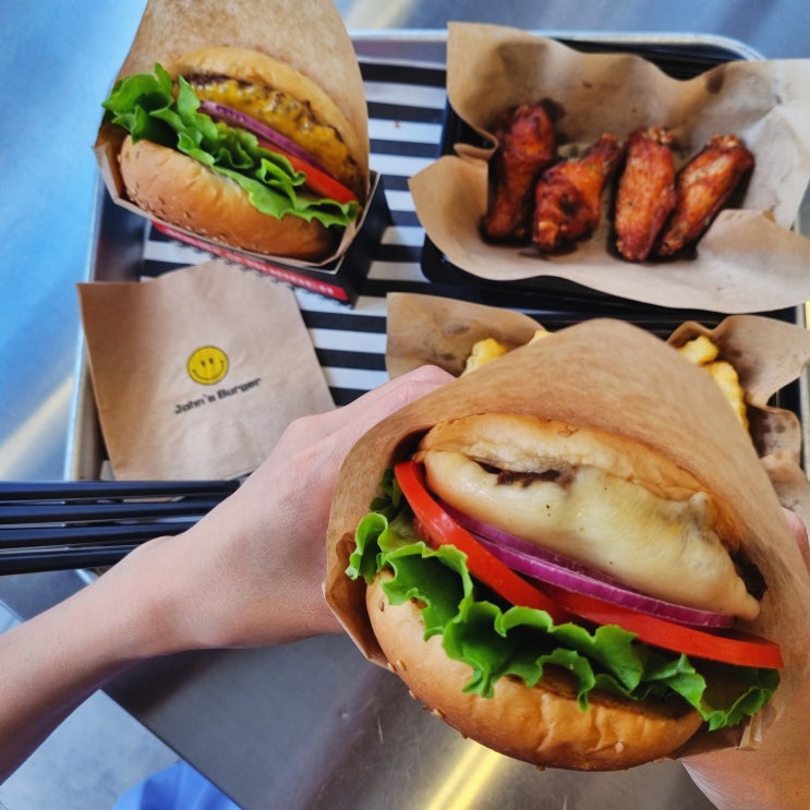  대구 이월드 근처 맛집 존스버거 아이도 잘 먹는 대구 수제버거