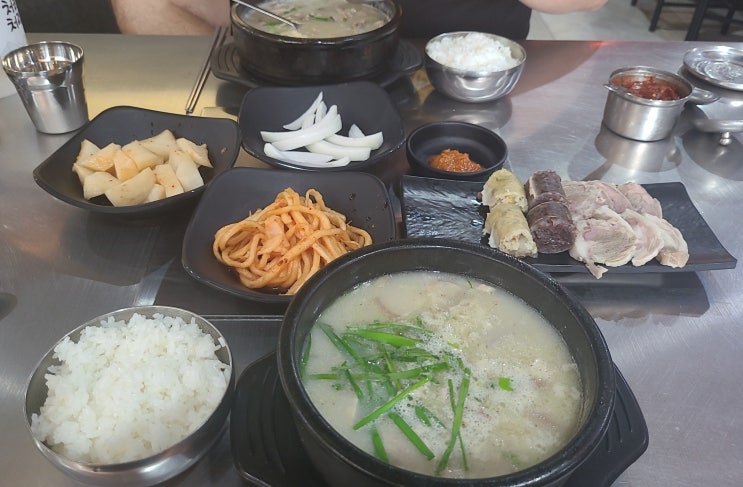  [거여동 맛집]매일 직접 삶는 압구정 순대국 거여점