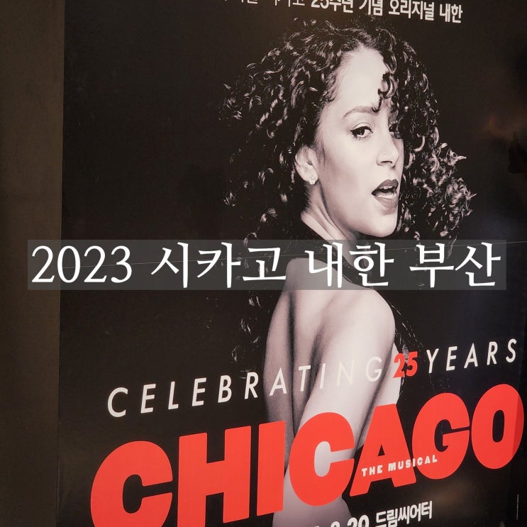  2023 시카고 뮤지컬 내한 드림씨어터 부산 후기 (줄거리, 시야, 주차)