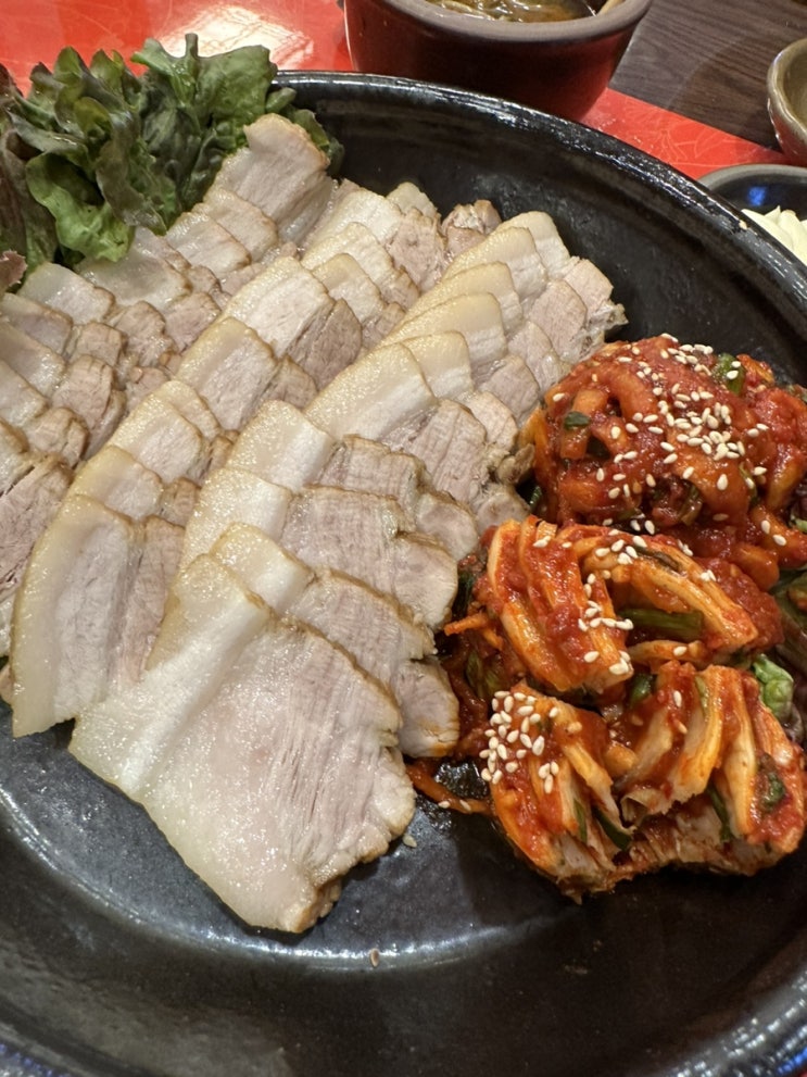  동천동맛집 부드러운고기가 일품인 '단지보쌈본점' 내돈내산