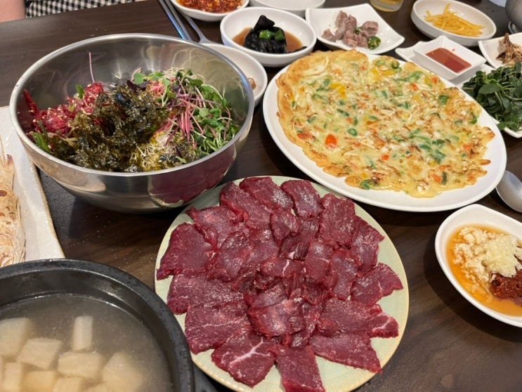  대구 용산동 생고기 맛집 추천 "팔공생고기"