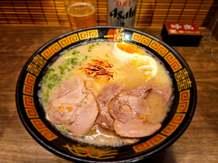  도쿄 아사쿠사 라멘 맛집 이치란 라멘 아사쿠사점 (一蘭 浅草店)(카드 결제 가능)