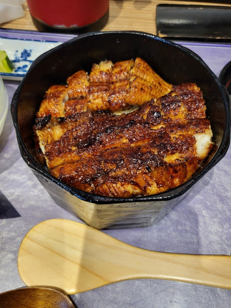  반포 고속터미널 히쯔마부시 장어덮밥 마루심