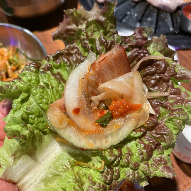 신림역 근처 숙성 삼겹살 목살 고기집 찐맛집 한마음정육식당 신림점
