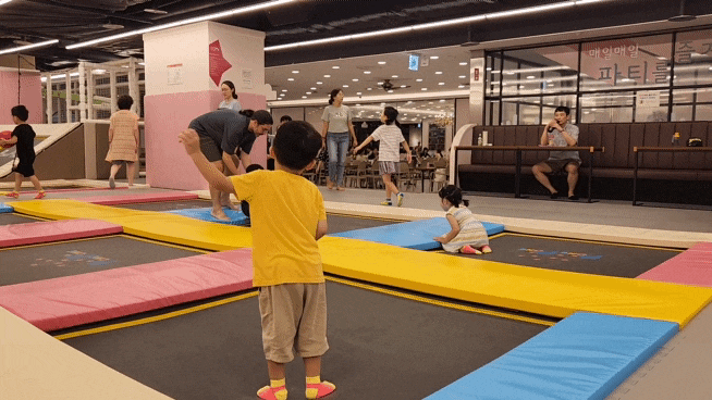  서울 퐁퐁플라워 가산점 4살아이랑 후기 (정말 큰 대형키즈카페)