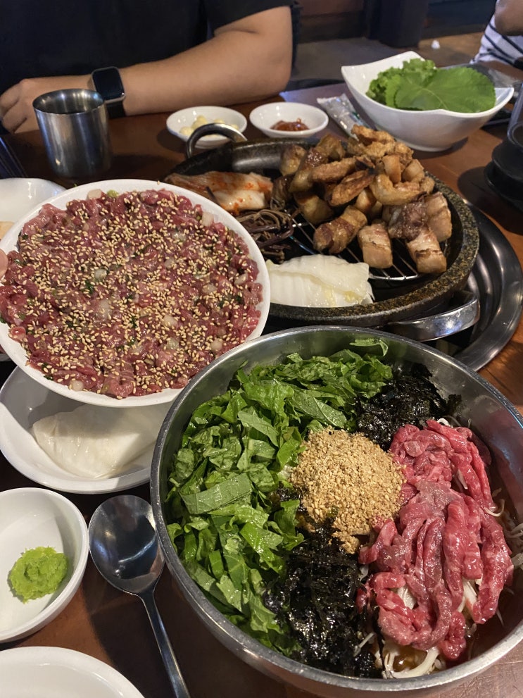  <웨이팅 없이! 대학로 맛집 방문> 웨이팅 자자한 혜화 촌놈. 실속 세트, 한우 물회로 배 터져버림