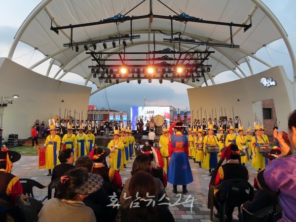  2023 장흥 회령포 이순신 축제, 12척의 판옥선 승리의 역사 재현