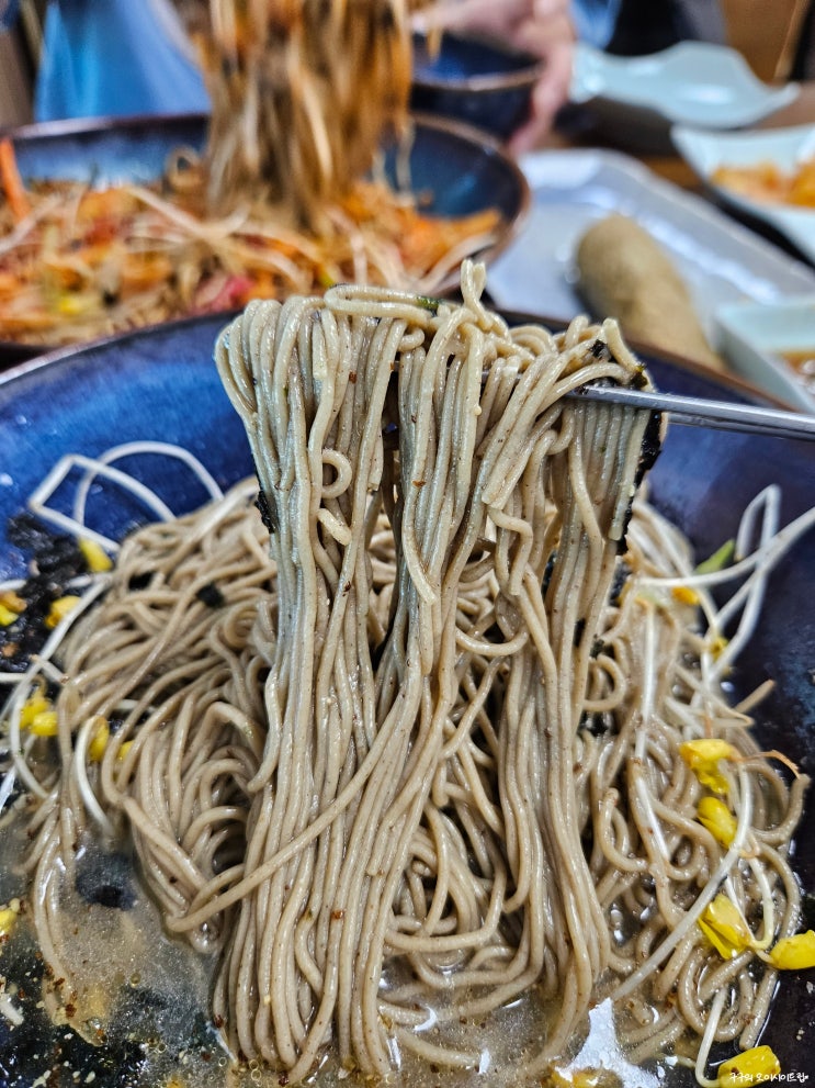  봉평메밀미가연평창맛집메밀명인 오봉순(오숙희)