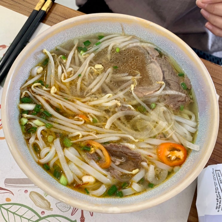  베트남 호치민 여행 쌀국수 맛집 <따오 퍼 Tao Pho> 푸미흥 한인타운 맛집 추천