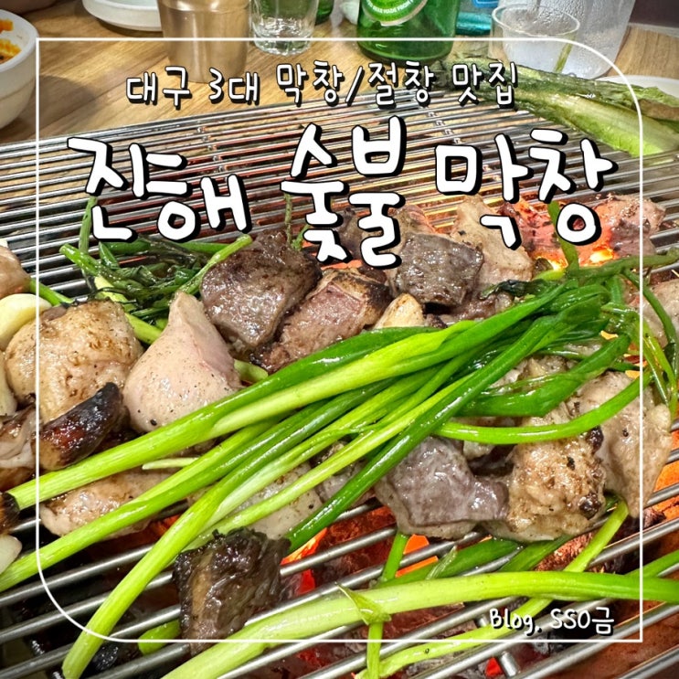  [대명/두류] 진해 숯불 막창 : 대구 3대 막창집/특수부위 절창이 더 유명한 현지인 맛집 내돈내산 (구공탄, 걸리버 비교)