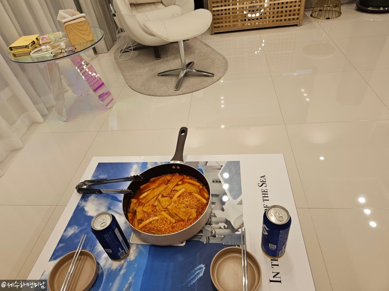 즉석 빨강떡볶이 만드는법, 밀키트보다 국물떡볶이 소스만 추천하는이유! 라볶이 공개