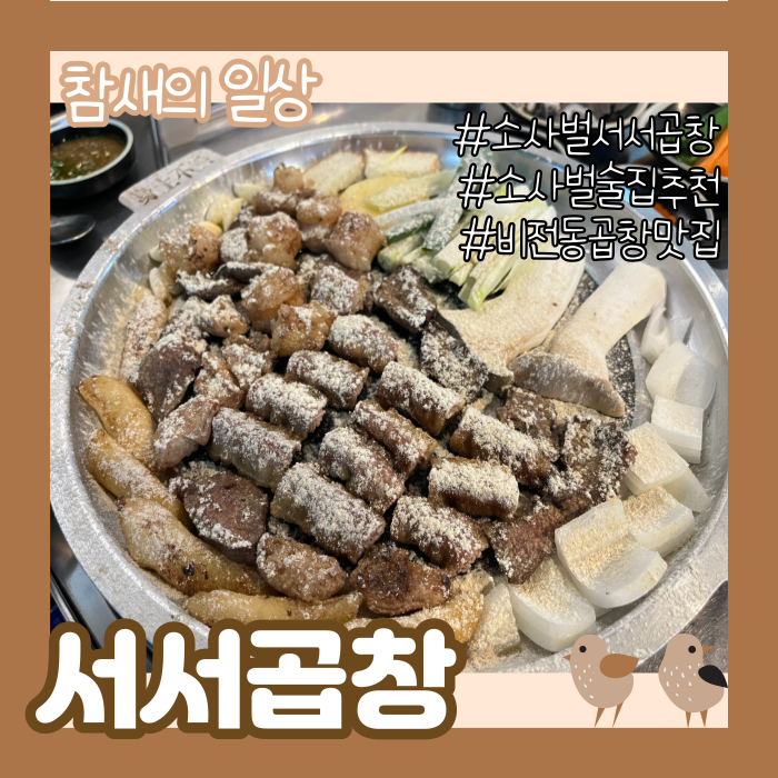  평택 비전동 곱창 맛집 '서서곱창' 소사벌 술집 추천!