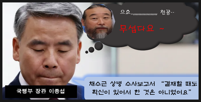 국방부<b>장관</b> <b>이종섭</b>, '천공'과 '채수근 상병순직'의 의미는 !