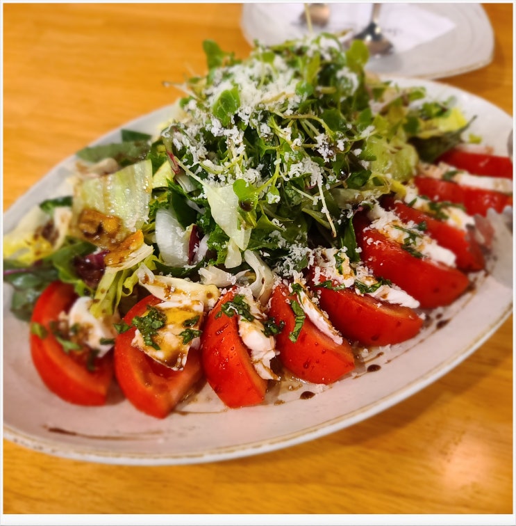 맛있는 파스타와 샐러드까지~ " 쏘렐라파스타 " 맛있는 파스타와 샐러드까지~ " 쏘렐라파스타 "