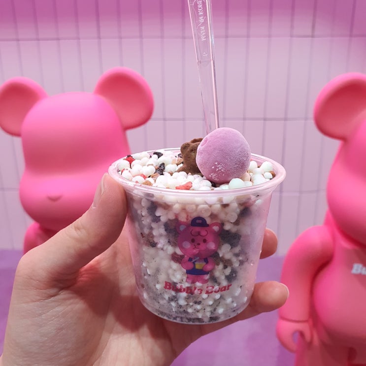  광주 구슬아이스크림 맛집 전대 후문 버블베어 메뉴 추천
