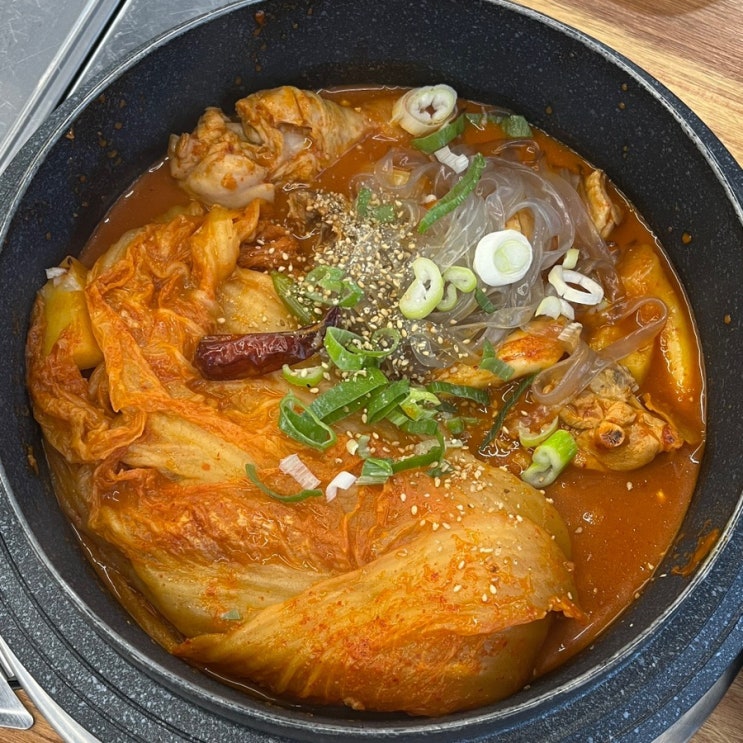장산역 밥집 맛있는 묵은지 닭볶음탕_원가회관
