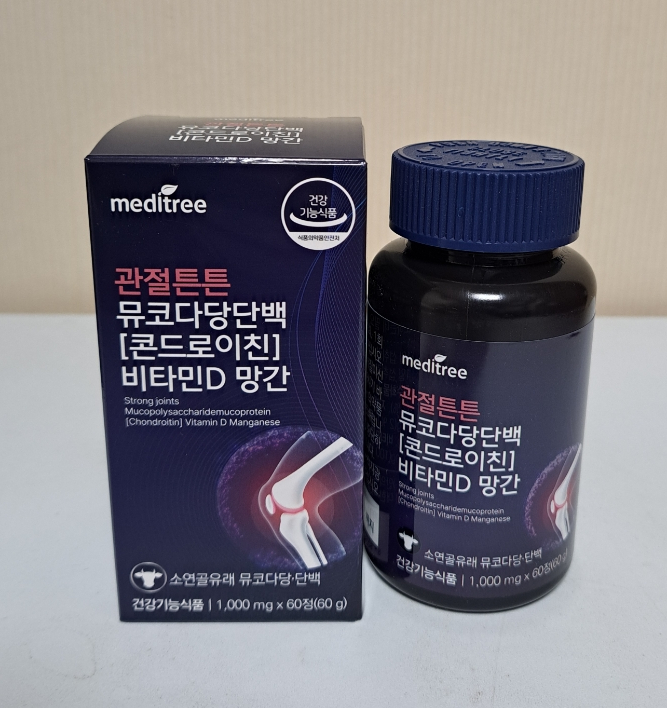 메디트리 관절튼튼 뮤코다당단백 콘드로이친1200 비타민D 망간 메디트리 관절튼튼 뮤코다당단백 콘드로이친1200 비타민D 망간