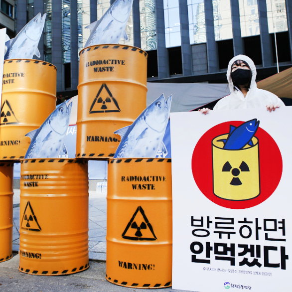  '한국에서 방류할 거면 내년 총선에 영향적게 빨리 해달라고 했다'는 일본 언론들의 보도 이후, 어김없이 곧 방사능 오염수 방류를 결정한 일본 정부