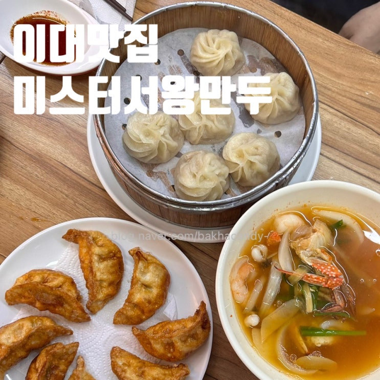 ㅣ신촌 이대 맛집ㅣ중국 현지 맛이 나는 만두맛집 미스터서왕만두