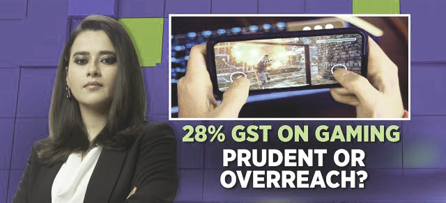 (인디샘 컨설팅) 실망과 괴로움 - 인도 업계 관계자들은 전자/온라인 게임에 대한 28%의 GST가 주요 억제책
