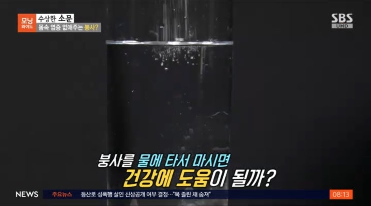  붕사물이 몸속 염증을 없애준다고? (SBS 모닝와이드 / 김한겸 원장님 인터뷰)