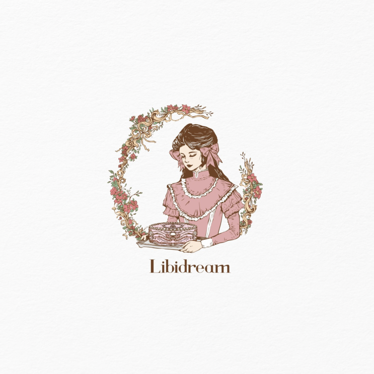  Logo Design_ Libidream 유럽풍 케이크샵 리비드림 로고디자인