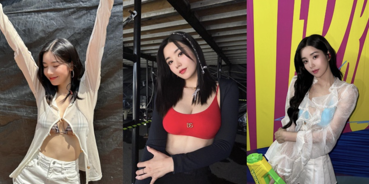  권은비 워터밤 화려한 패션: 여름 가디건의 매력과 게임 주인공까지