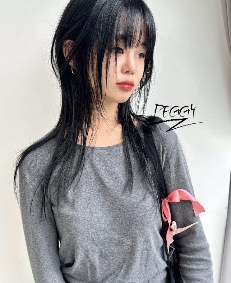  뉴진스하니머리 슬릭컷 슬릭펌 / 홍대페기쌤