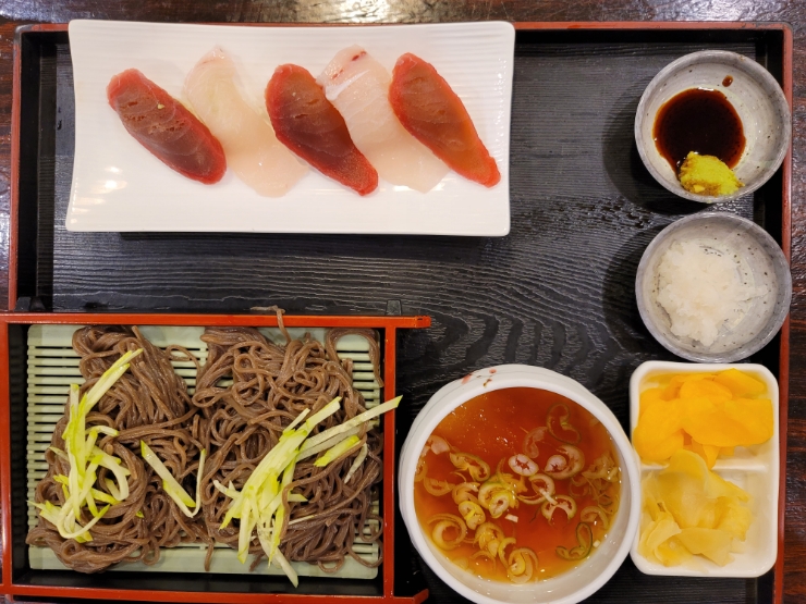  참치맛집으로 소문난 집에서 모밀+초밥정식으로 깔끔오찬 맛집여행, 영등포 선유참치