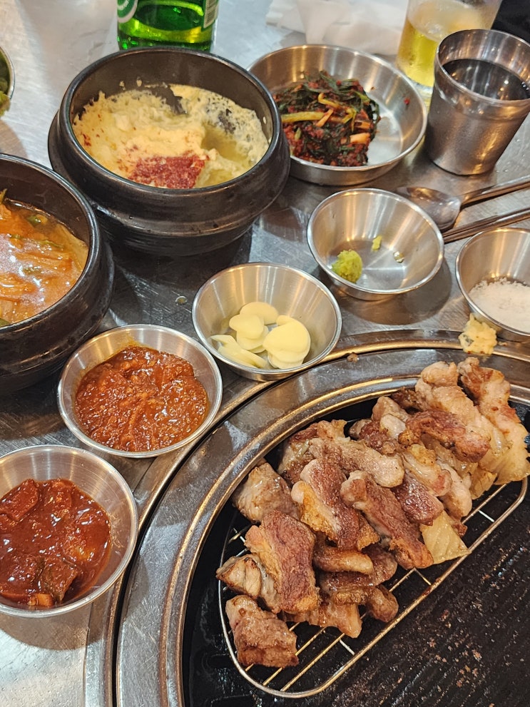 역곡역 고기집 '뻥쟁이네' 서비스 푸짐한 맛집