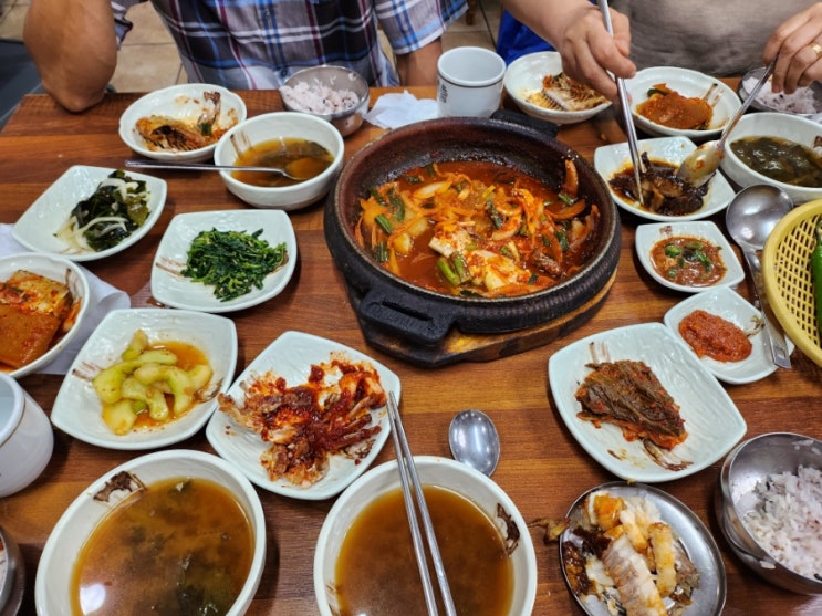  제주공항근처 맛집 아기랑도추천(ft 유리네식당 갈치조림)