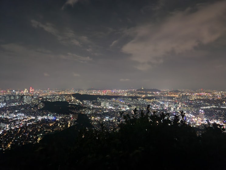  관악산 야경 맛집 관음사-선유천 국기대 야등