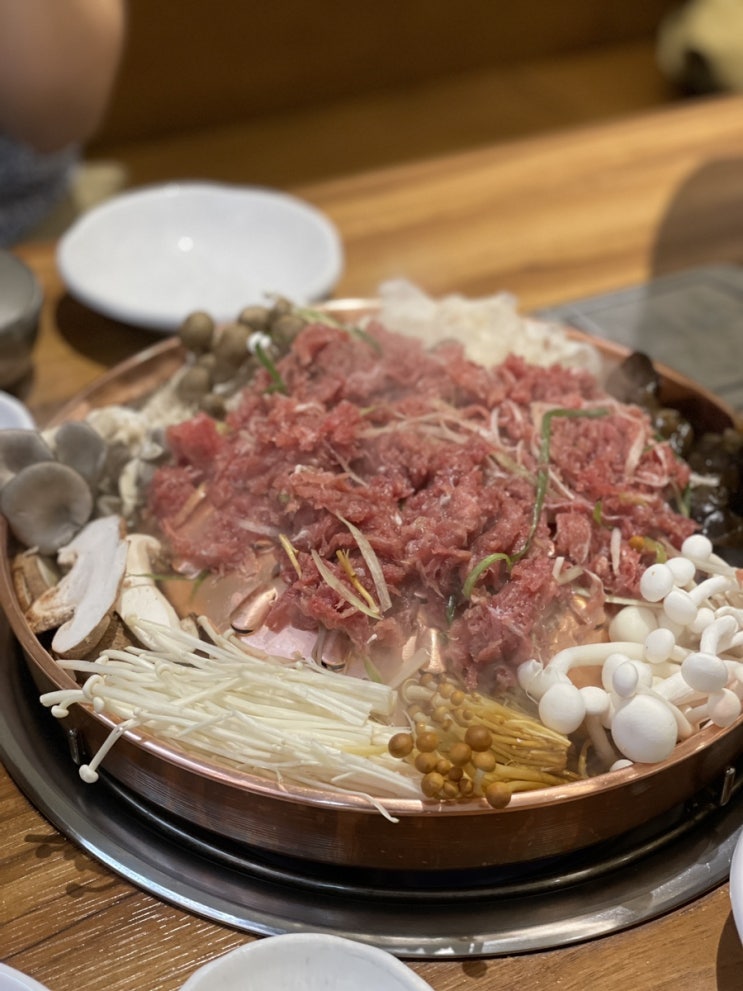 성수동 서울숲 버섯불고기 전골 맛집 버섯집