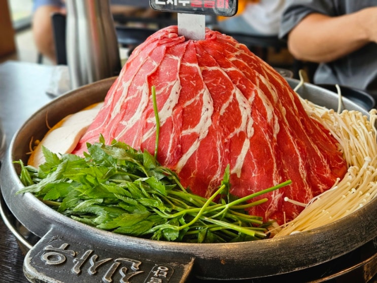  천안 배방 점심 맛집 신사우 물갈비 내돈내산 (주차, 웨이팅, 이벤트)