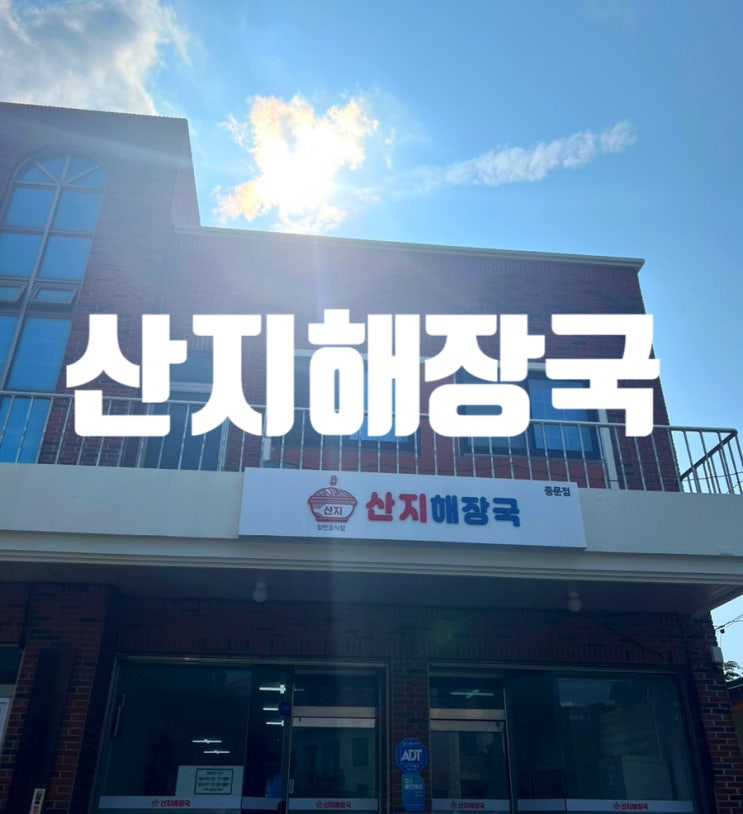  제주도해장국맛집 ,최자로드 ,제주도 해장맛집, 서귀포 혼밥맛집, 산지해장국