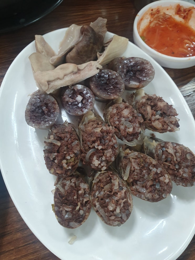  [가산디지털단지역] 순대정식 순대국 맛집 순대의명각미각