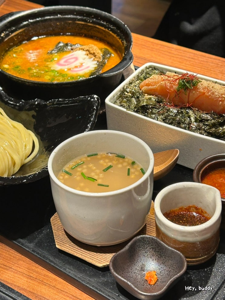  일본 후쿠오카 명란덮밥 맛집 원조 하카타 멘타이쥬! 츠케멘도 굿(feat. 지옥 같았던 웨이팅 후기)