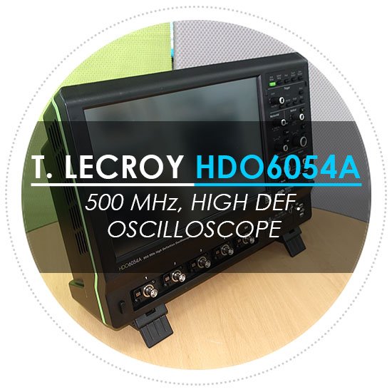  텔레다인 르크로이/Teledyne LeCroy HDO6054A 500 MHz, 5Ch High Def. Oscilloscope / 고화질 오실로스코프