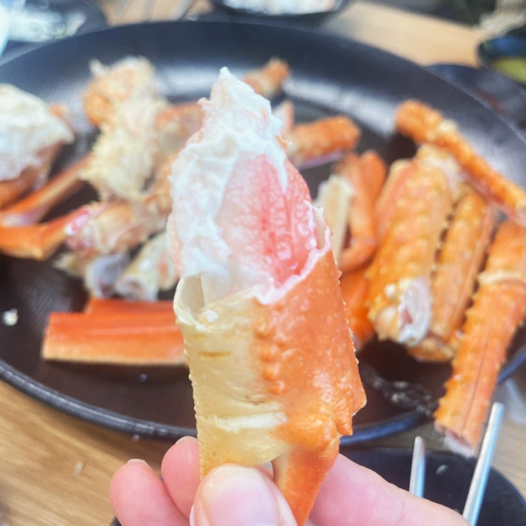 [내돈내산(아빠돈)] 수원 농수산물시장 영남수산에서 킹크랩 대게 포식