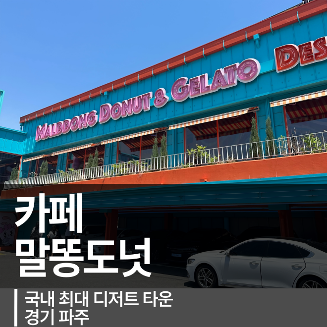 [경기] 파주 핫플 디저트 카페 말똥 도넛 솔직 방문 후기