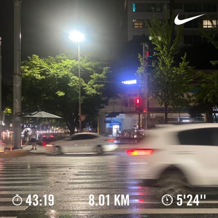  러닝로그_230823, 오랜만에 로드런