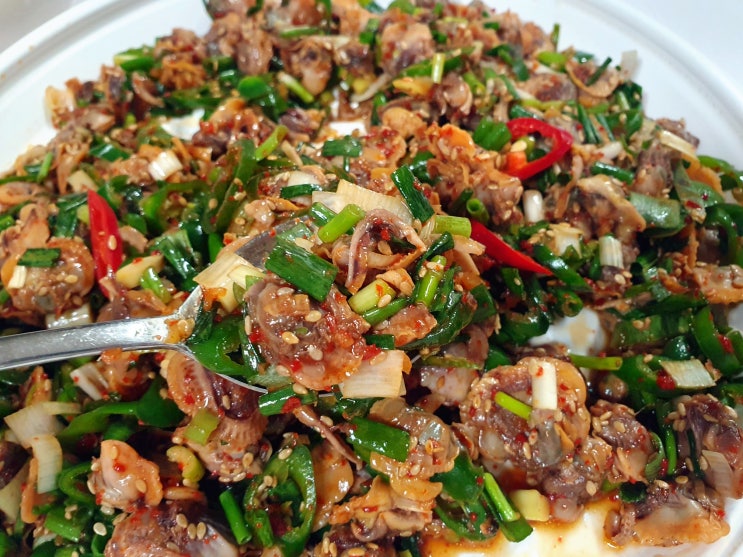 황학동 센트라스 맛집 강릉엄지네꼬막집 꼬막무침