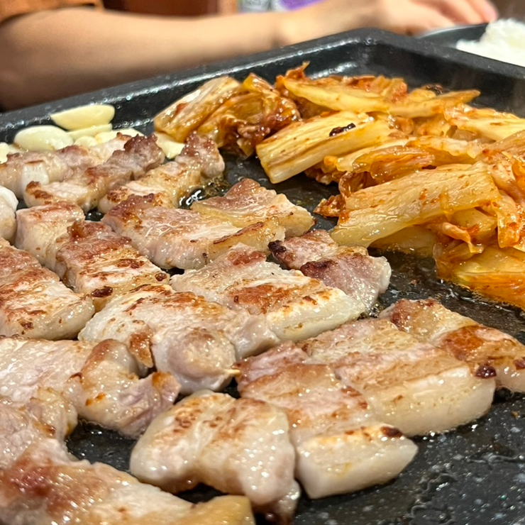  부천 고기집 원미동 호식당 묵은지삼겹살/점심식사 가능한 원미구청 밥집