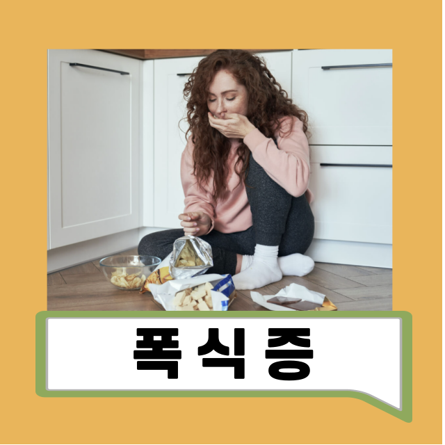 폭식증 정신과 치료 없이 극복 하는법 원인 및 증상 거식증 연관성 진단 기준