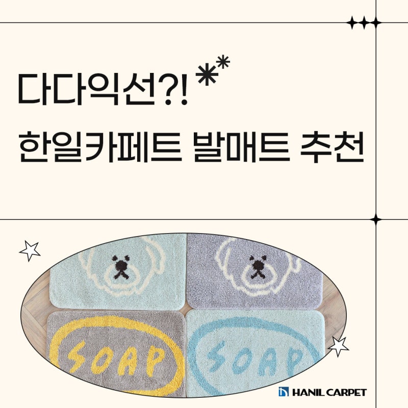 [1+1] 한일카페트 발매트 2장 세트 추천