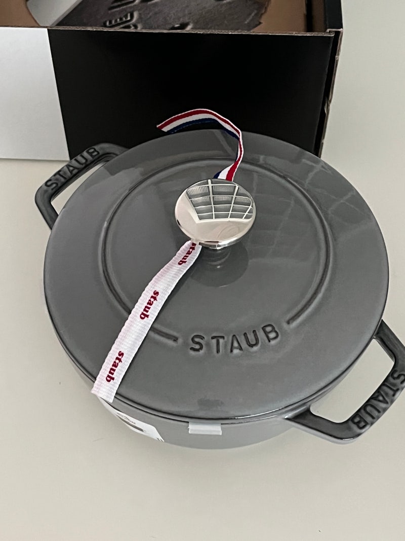 [Staub] 스타우브 아시아볼 16사이즈 구매 후기 / 원형 꼬꼬떼 18과 비교, 시즈닝팁