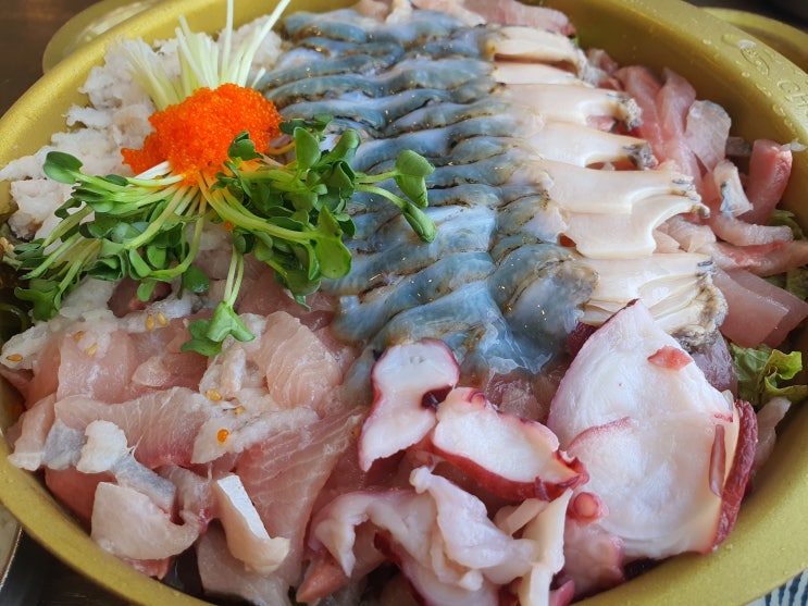  속초 명물 맛집 : '청초수물회' 한 사발 먹으러 갑시다