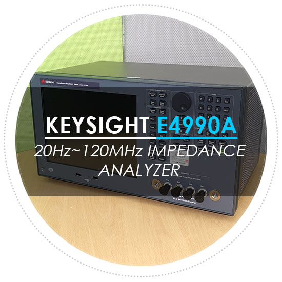 [신품계측기판매] 임피던스분석기 키사이트/Keysight E4990A 20 Hz~120 MHz 소개합니다