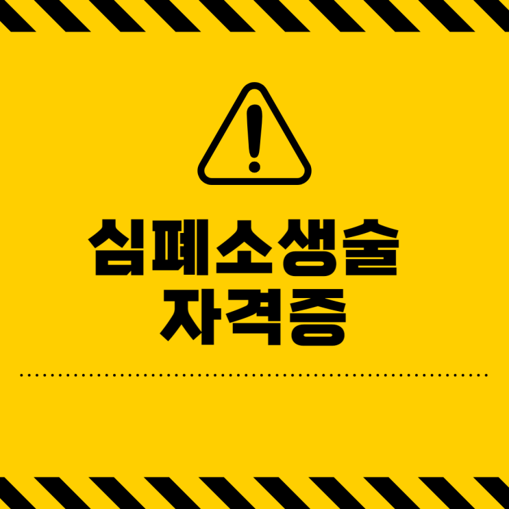  심폐소생술 자격증 취득 가이드 : 응급 상황에 대처하는 법